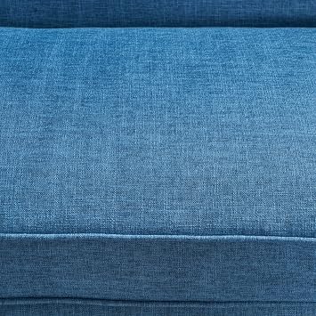 Christopher Knight Home Mariah Mid-Century Modern Loveseat, Muted Blue
