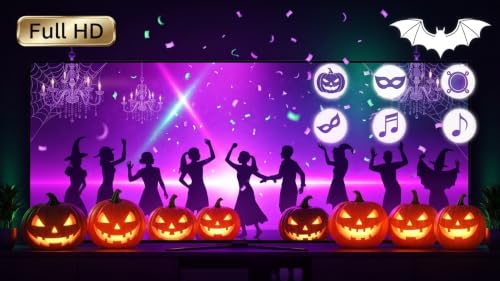 Halloween Party TV: Non-Stop Spooky Visuals & Halloween Music Loop – vue 5