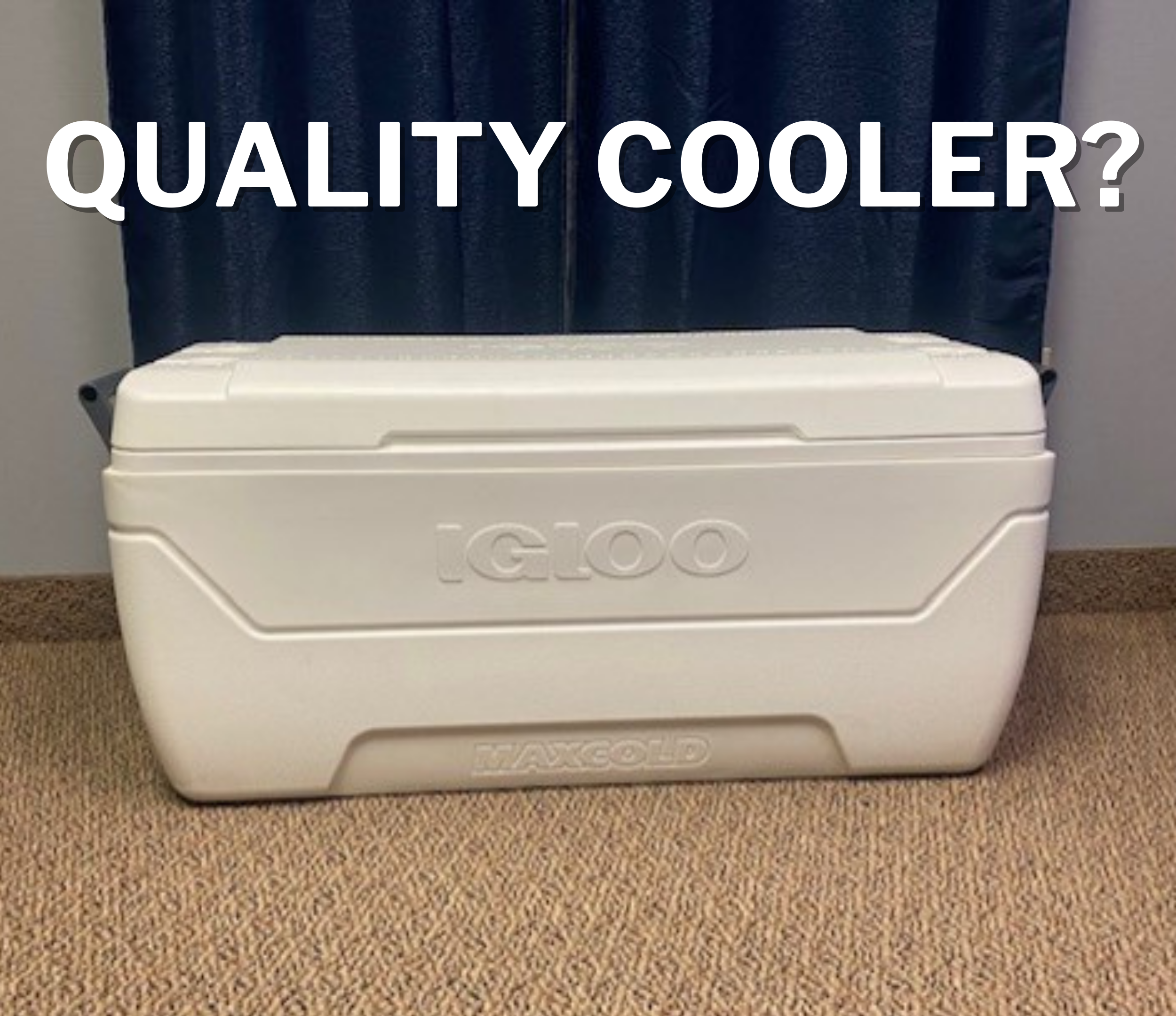 Watch Honest Review of Igloo Maxcold Cooler on Amazon Live