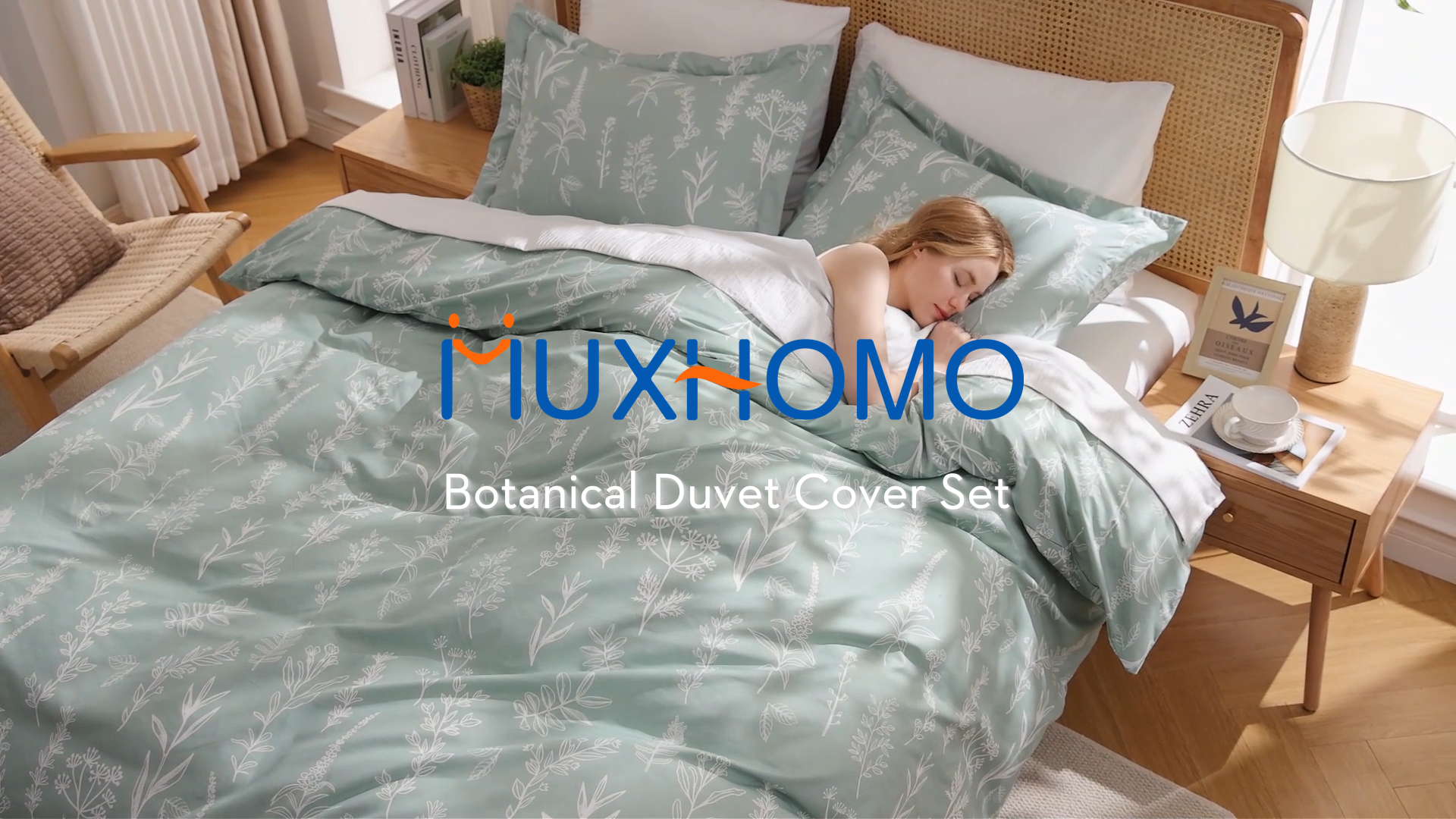 Amazon.com: MUXHOMO Duvet Cover Queen Size, Reversible Floral