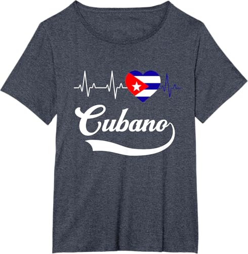 Miniatura 15 de Cubanito Baseball Flag Heart Souvenir Cubano Cuba Men Boy T-Shirt Black,Navy Blue,Dark Green,Dark Heather Grey,Heather Blue,Sapphire Blue,Royal