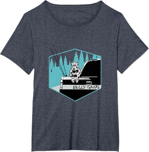 Miniatura 13 de American Bully Gang T-Shirt Black,Asphalt Grey,White,Cranberry Red,Red,Dark Green,Kelly Green,Olive Green,Lemon Yellow,Dark Heather Grey,Heather