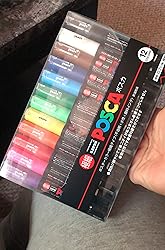 Uni Posca Paint Marker PC-1MC conische punt - Lichtroze | Be Creative Shop