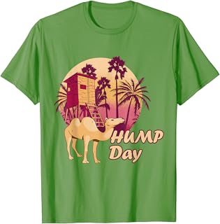 Camel Nipa Hut Hump Day Camel Lover Funny Hump Day Camel T-Shirt