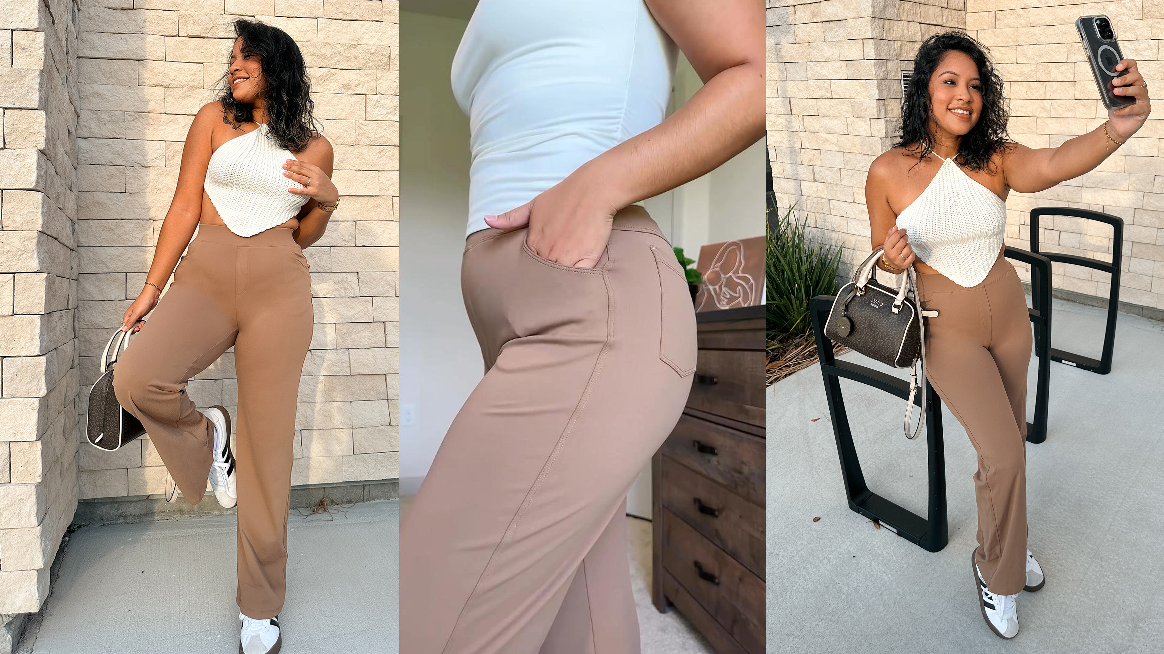 Amazon.com: VOOVEEYA Wide Leg Pants for Women, Yoga Pants with