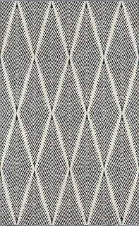 Erin Gates by Momeni River 1 Area Rug, 2 ft 3 in x 8 ft, Black