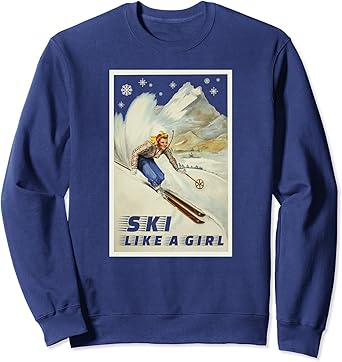 Vintage ski sweatshirt Clearance