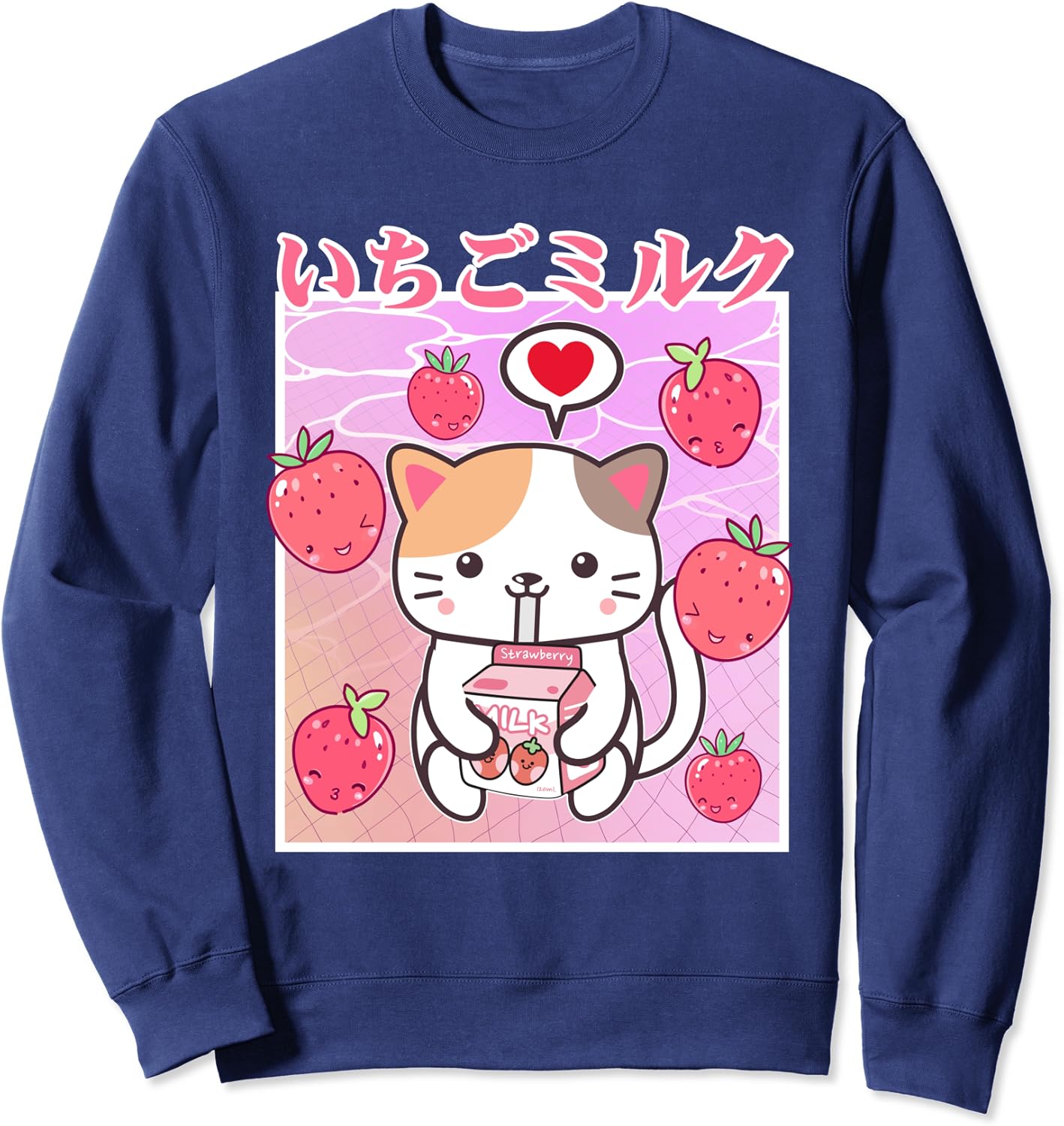 japanese strawberry milk sweater