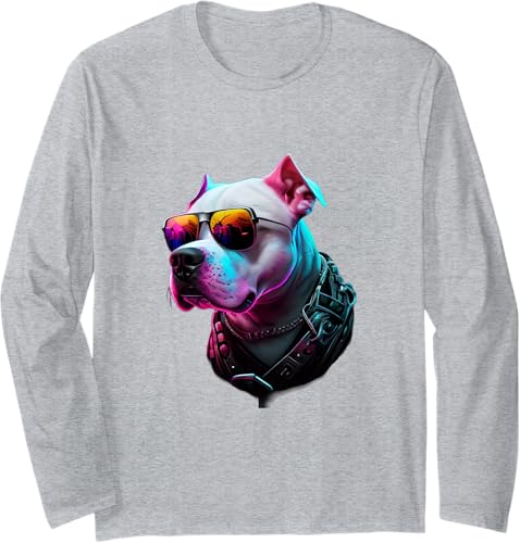 Miniatura 3 de Dogo Argentino Dogs Dogo Argentinos Long Sleeve T-Shirt