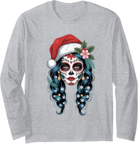 Sugar Skull christmas designs for women