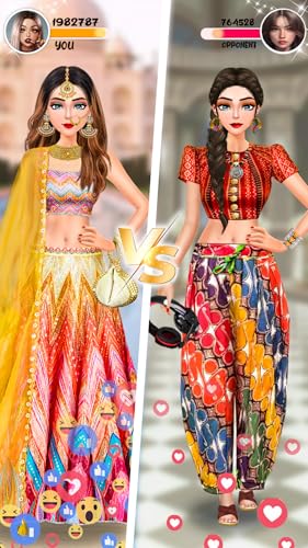 Famous Doll Fashion: Star Show Makeup and Dress Up Girls Games