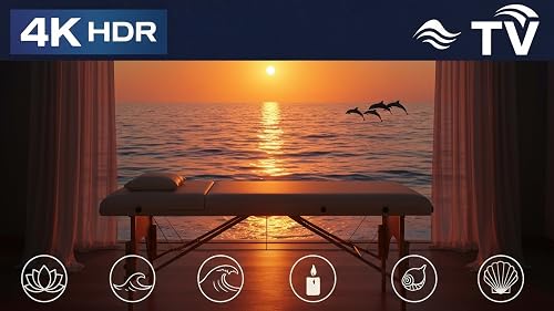 Massage Table Breathing Ocean – Deep Sleep | Ultra HD TV Background Video – vue 9