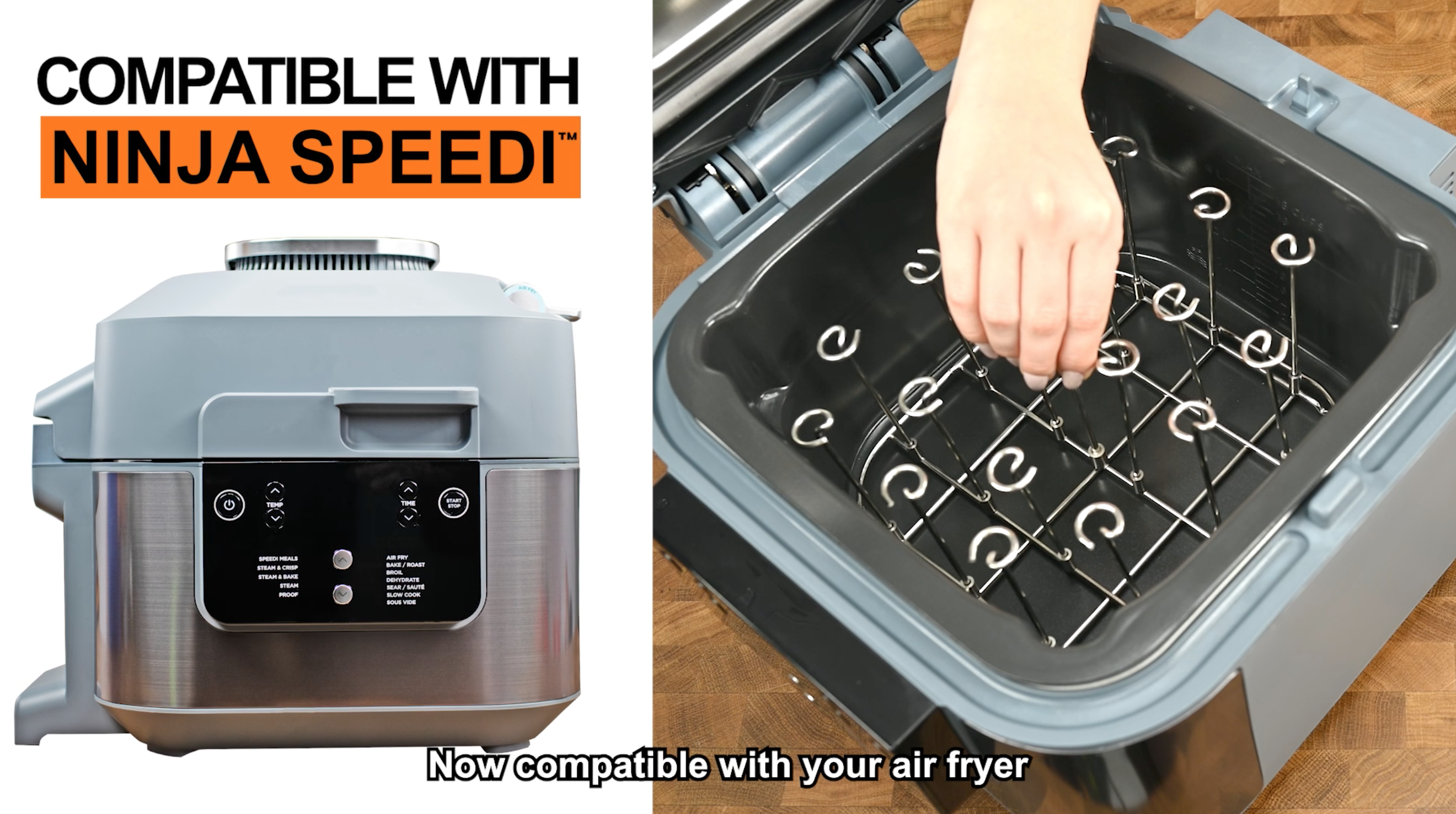 Amazon.com: INFRAOVENS Air Fryer Rack for Ninja Speedi, Stainless