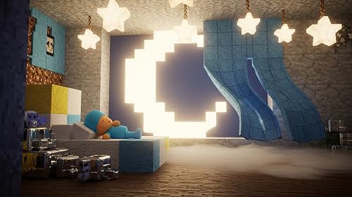 Winter craft Peace: Sleeping Pocoyo – 4K Relaxing Screensaver with Gentle Snowfall for Fire TV & Tablets – vue 9