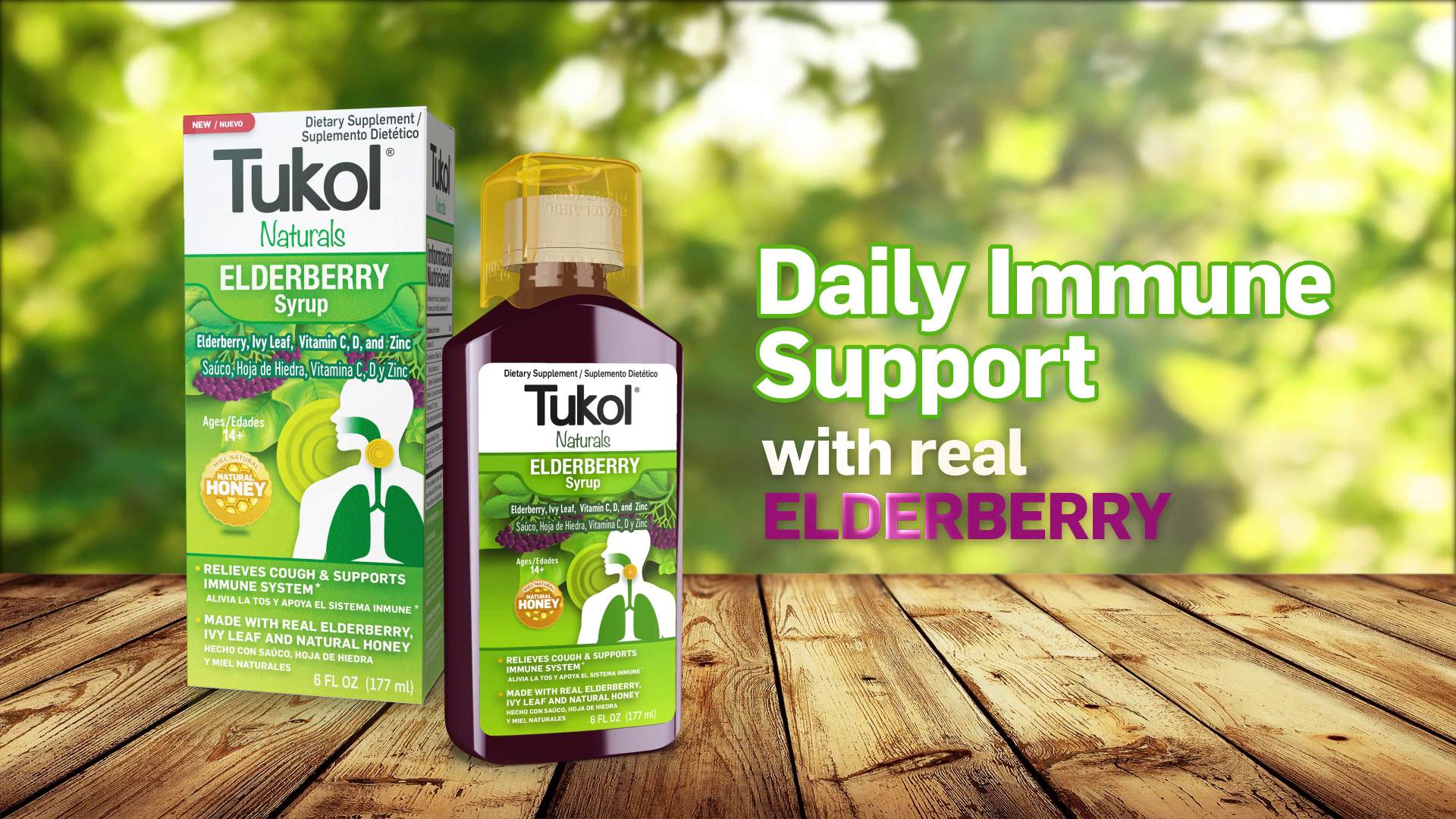 Amazon.com: TUKOL Naturals Elderberry Syrup with Vitamin C, D, and