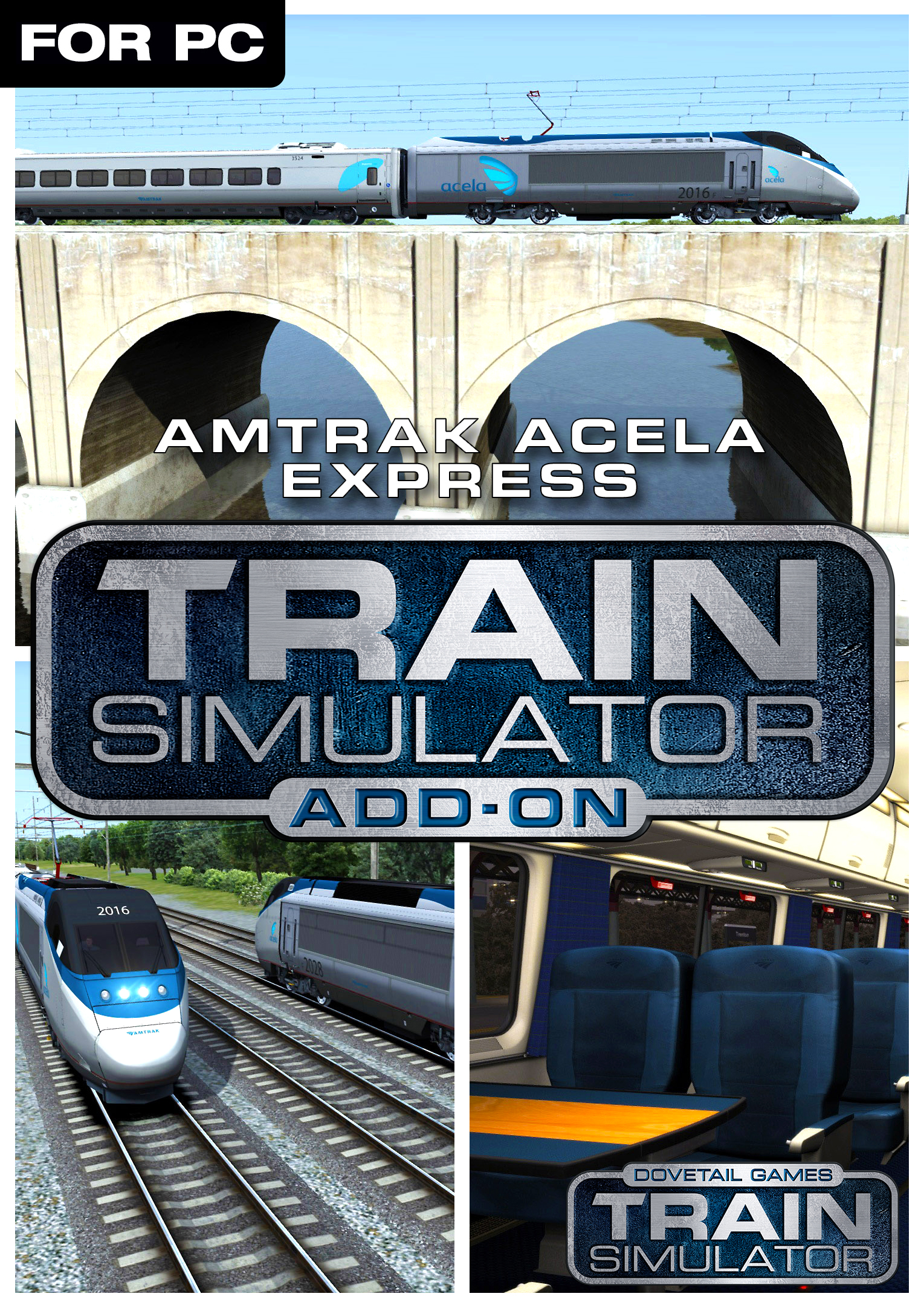Amtrak Acela Express EMU Add-On [Online Game Code]