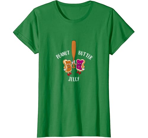 Amazon Com Peanut Butter Jelly Baseball Bat Best Friend T Shirt