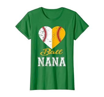 Amazon.com: Divertido pelota Nana playera de béisbol Nana ...