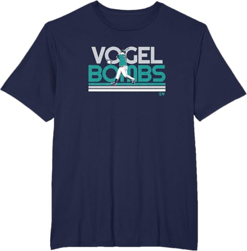 Miniatura 3 de Dan Vogelbach - Vogel Bombs - Seattle Baseball T-Shirt
