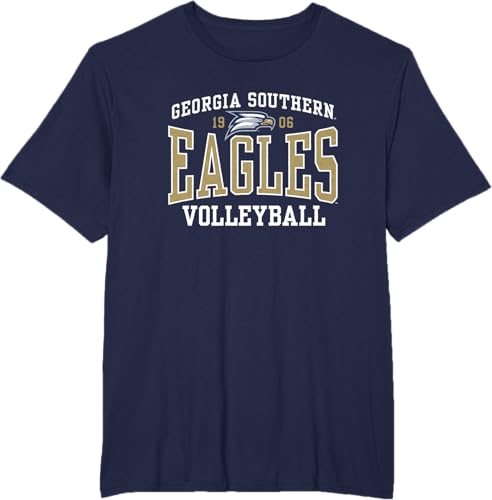 Miniatura 6 de Camiseta de voleibol Georgia Southern University Eagles, Azul