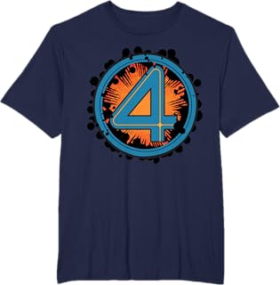 The Fantastic Four: First Steps Retro Krackle 4 Icon T-Shirt