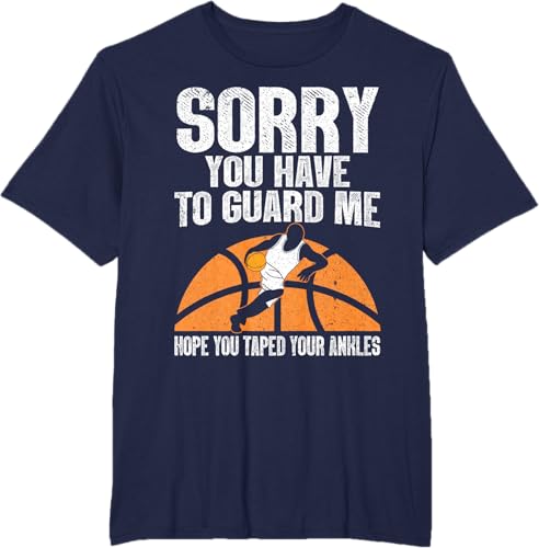 Miniatura 50 de Funny Basketball For Men Women Sports Game Basketball Player T-Shirt Black,Navy Blue,Asphalt Grey,Cranberry Red,Olive Green,Dark Heather