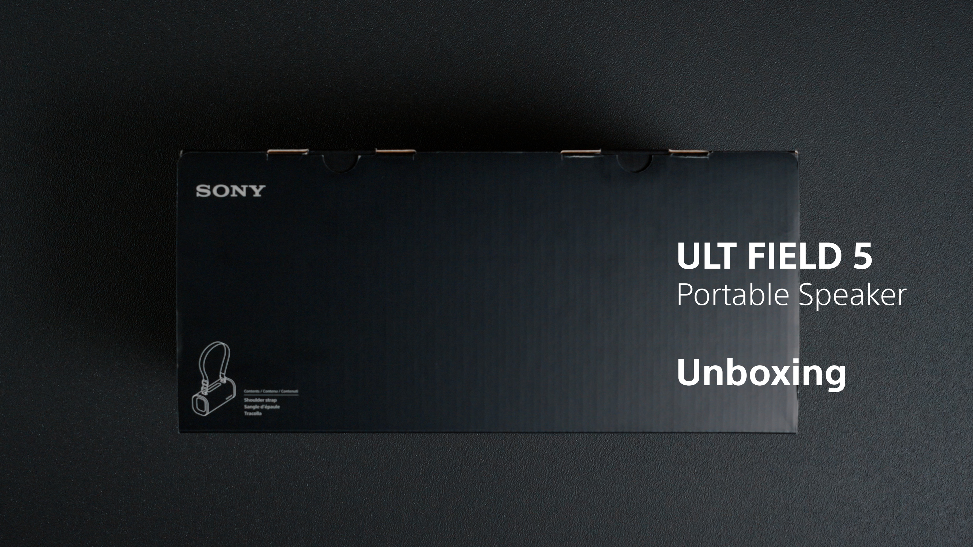 Sony ULT FIELD 5 - Powerful Bluetooth Portable Speaker, 25hr