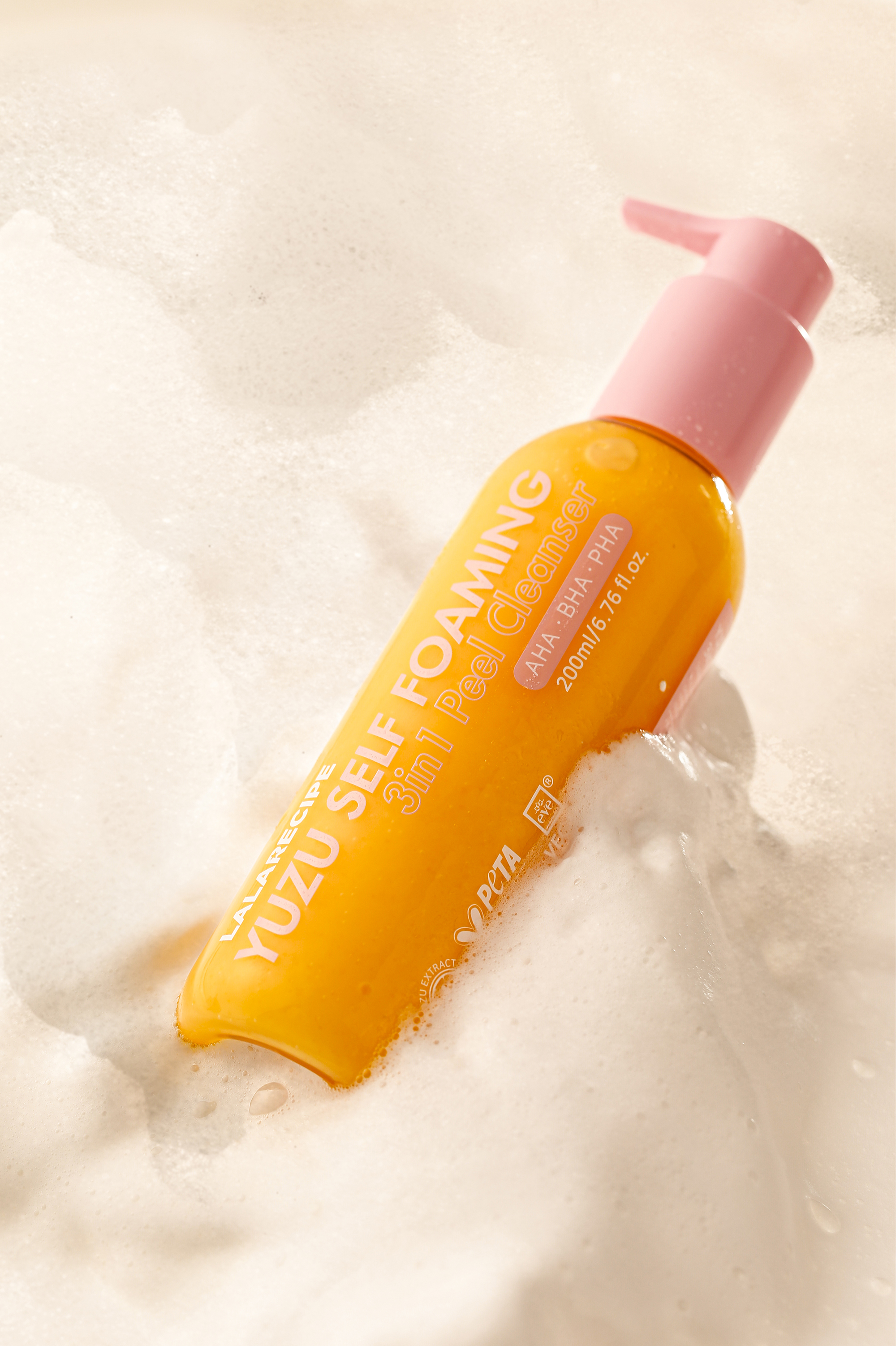 Amazon.com: LALARECIPE Yuzu Self-Foaming 3-in-1 Facial