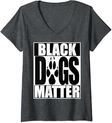 Black dogs matter shirt Clearance