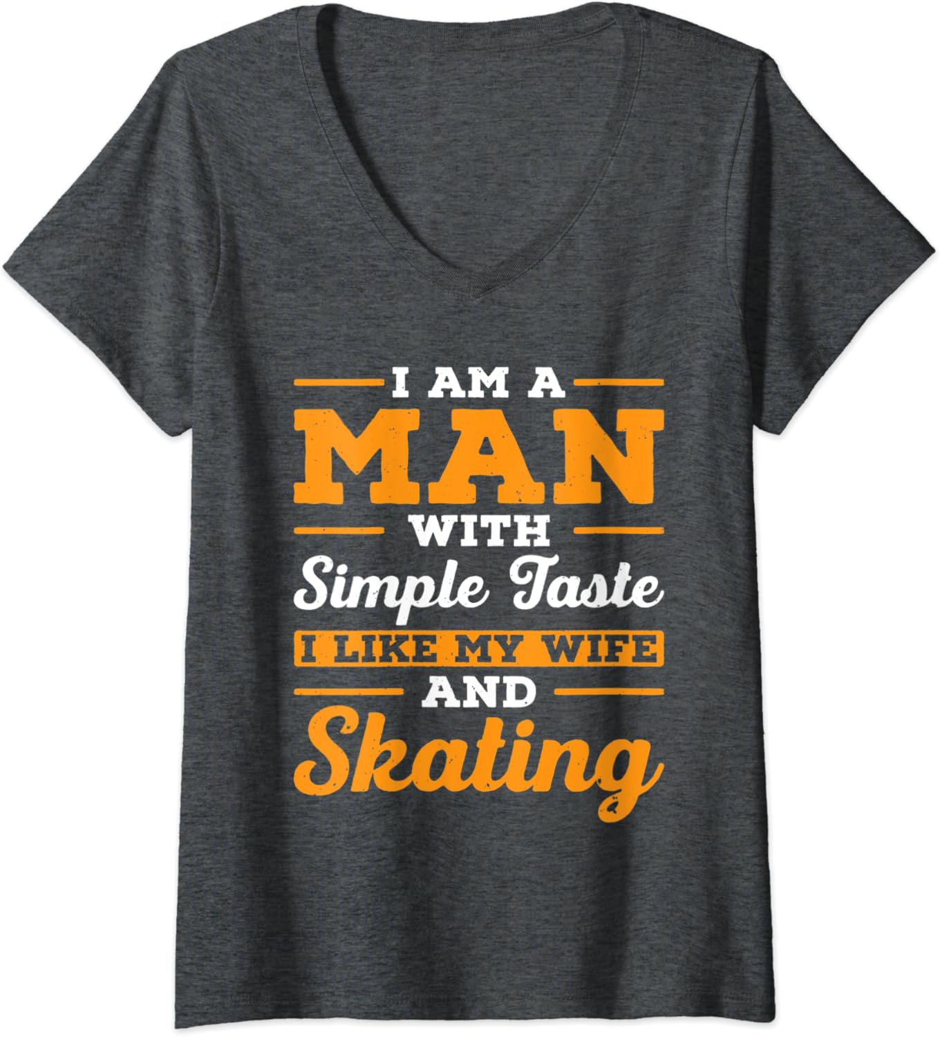 Skating V-Neck T-Shirt Clothing
