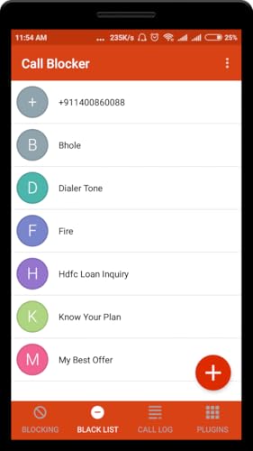 Call Blocker - Blacklist & White-list of Call