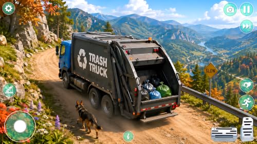 Simulateur de camion-poubelle américain : conduite en monde ouvert, jeux de conduite de camions-poubelles en 2026 – vue 5