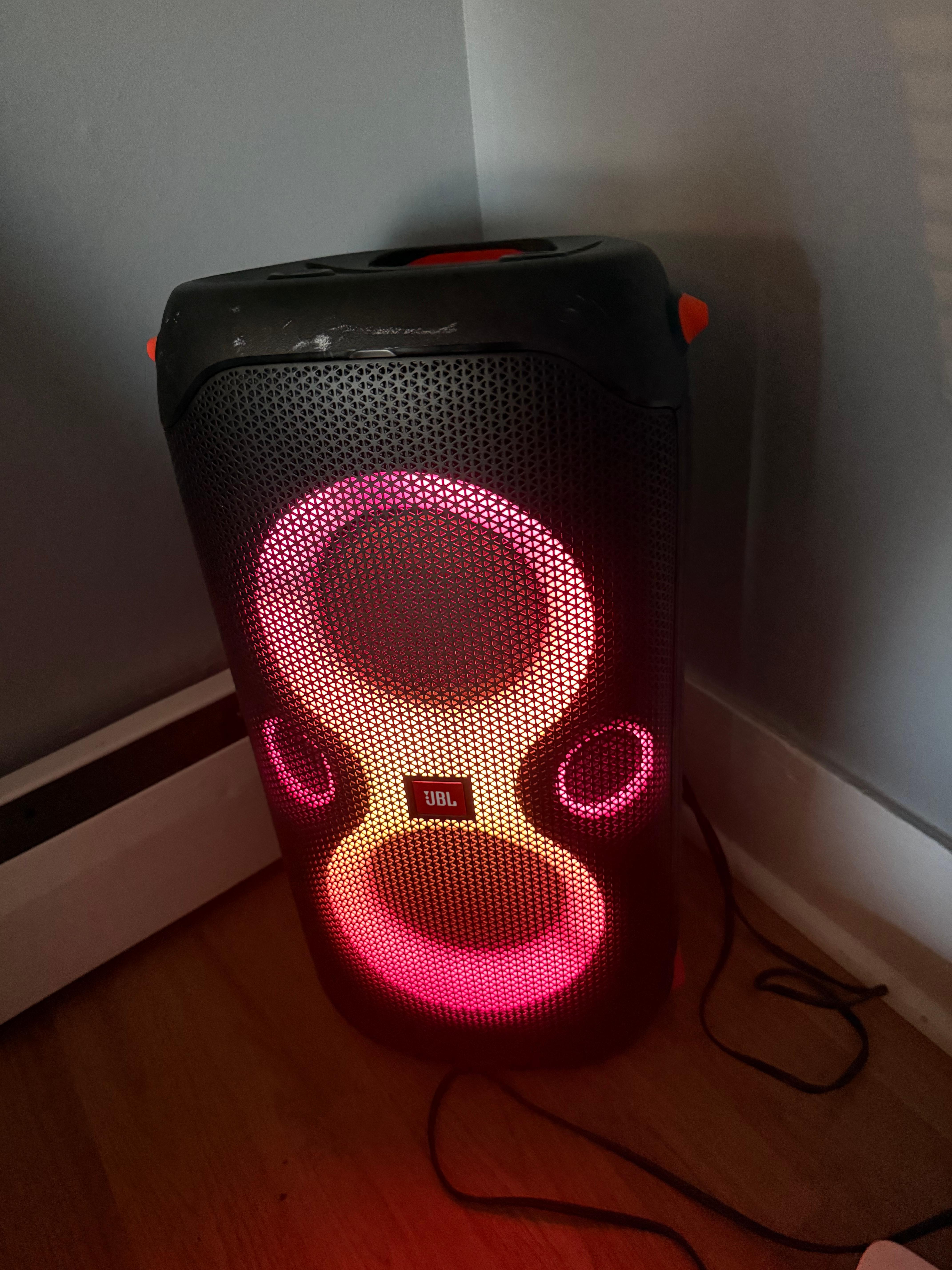 Watch JBL PartyBox 110 Powerful Bass, Lights & Full Demo on Amazon