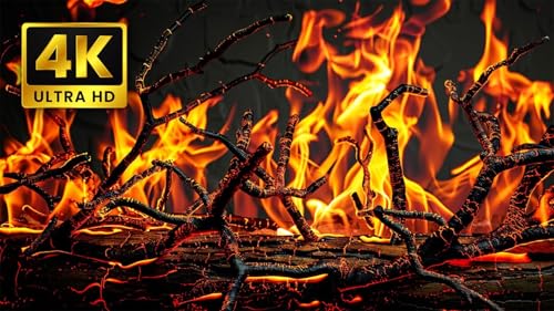 Virtual Fireplace 4K