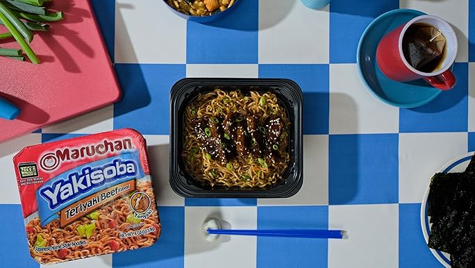 Amazon.com : Maruchan Yakisoba Teriyaki Beef, Japanese Instant