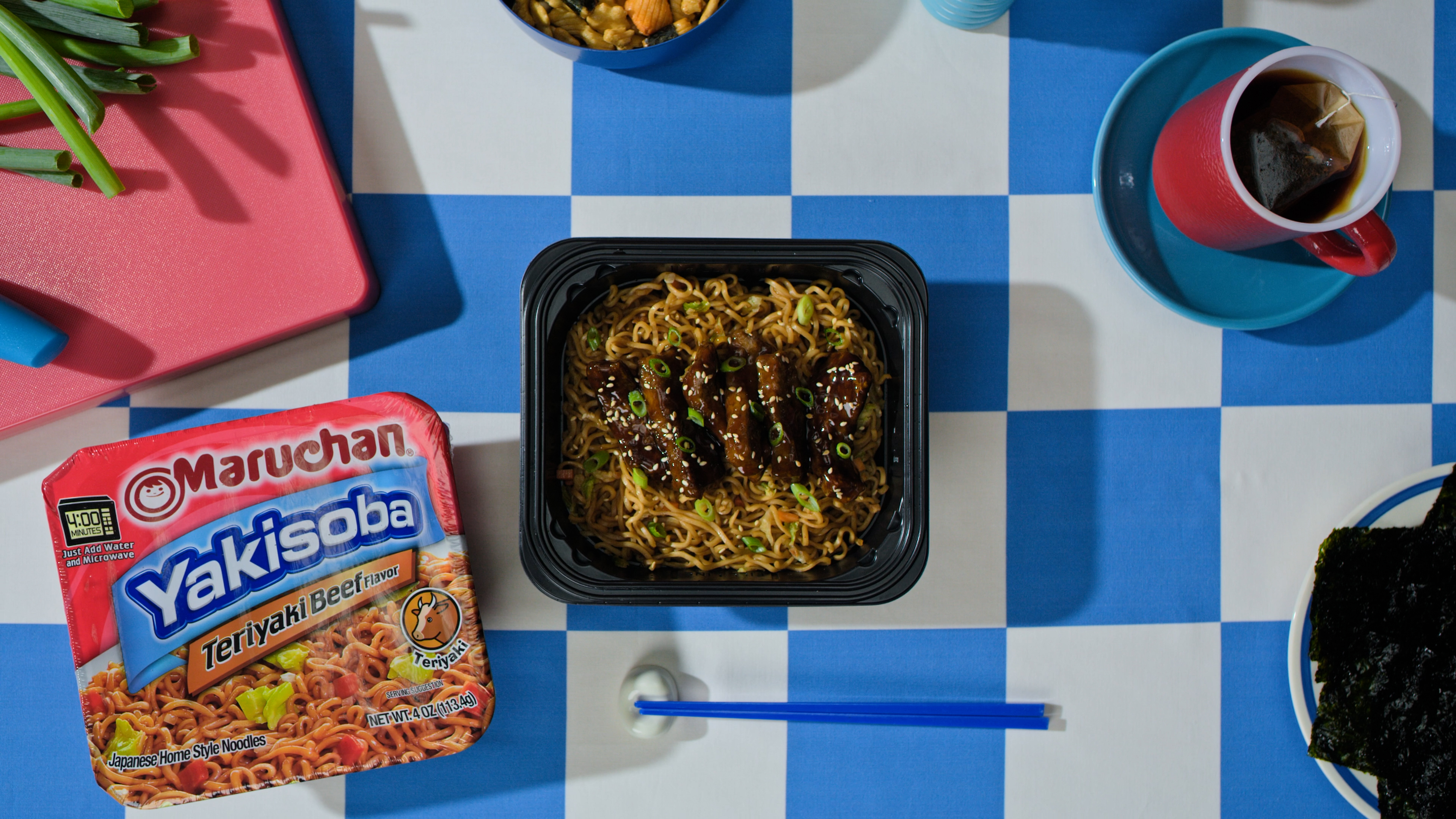 Amazon.com : Maruchan Yakisoba Teriyaki Beef, Japanese Instant