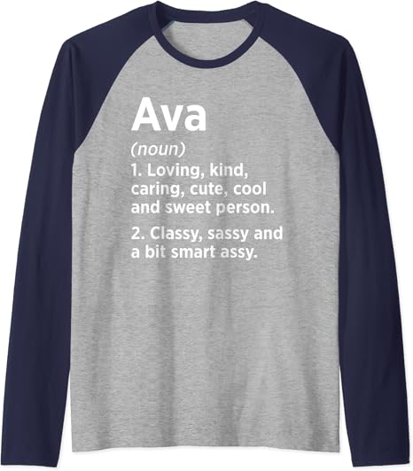 Amazon Com My Name Is Ava Funny Name Raglan Baseball Tee Clothing Shoes Jewelry Amazon Com My Name Is Ava Funny Name Raglan Baseball Tee Clothing Shoes Jewelry