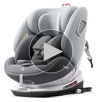 Amazon | heekin チャイルドシート 360°回転式 ISOFIX トップ