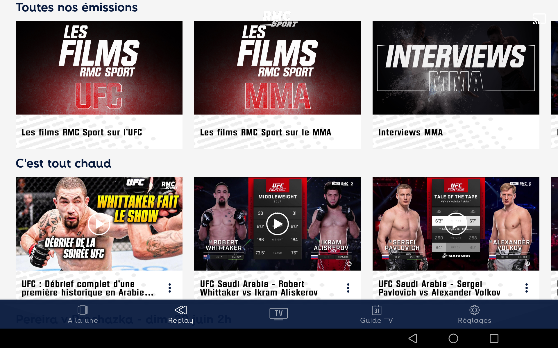 RMC Sport - Aplicativo na Amazon Appstore