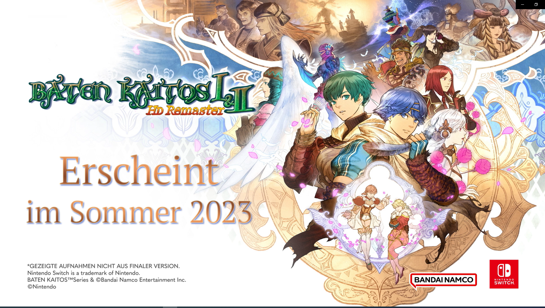 Baten Kaitos I & II HD REMASTER - [Nintendo Switch] : Amazon