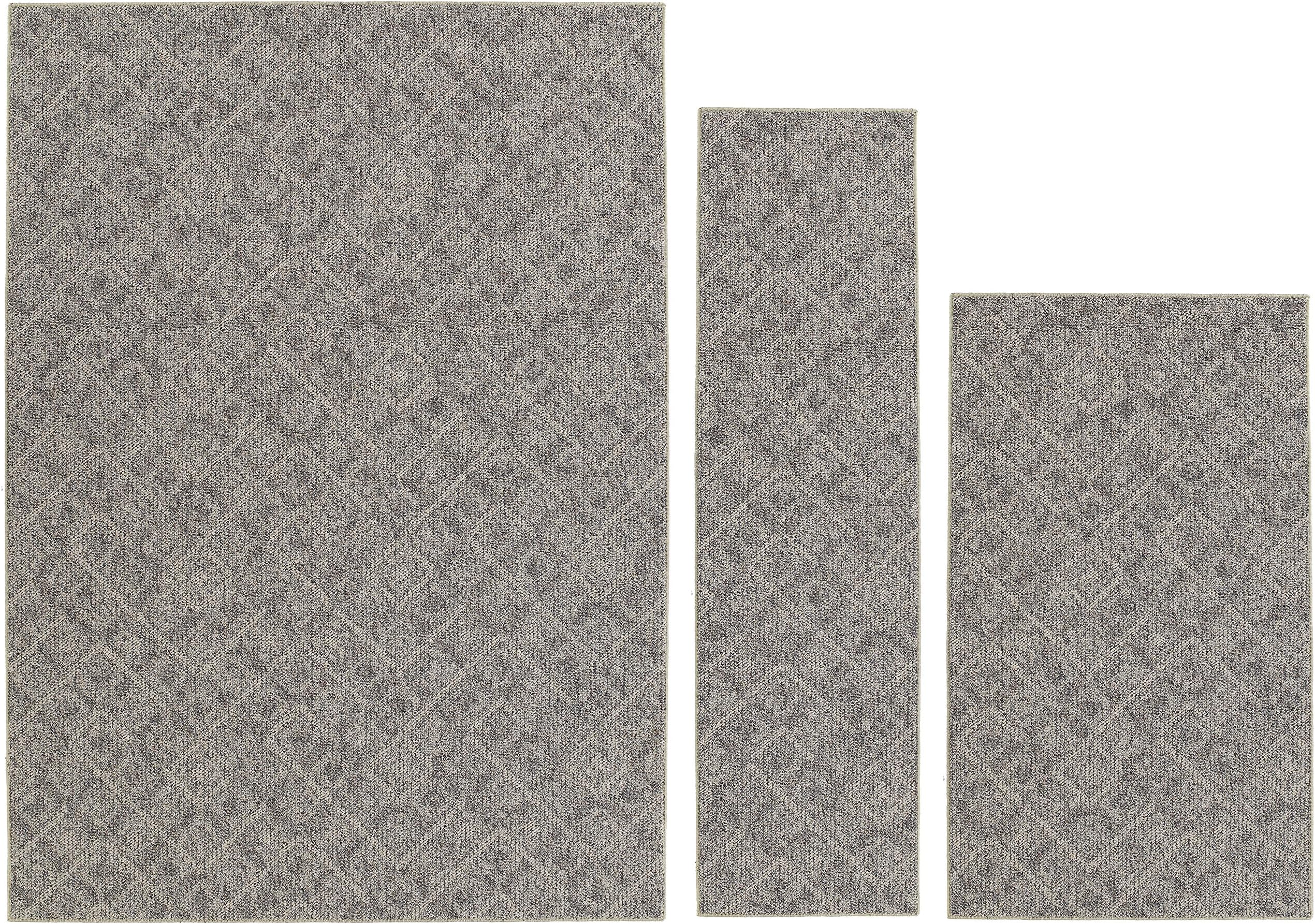 Amazon.com: Achim Home Furnishings Capri 3 Piece Rug Set, Rizzy Grey, 3 ...