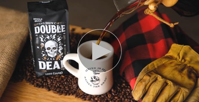 Amazon.com : Raven's Brew Coffee - Double Dead™ - Dark Roast