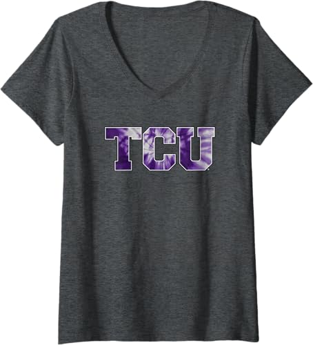 Miniatura 3 de TCU - Camiseta con cuello en V para mujer, Negro - Negro,Jaspeado Oscuro,Gris Jaspeado