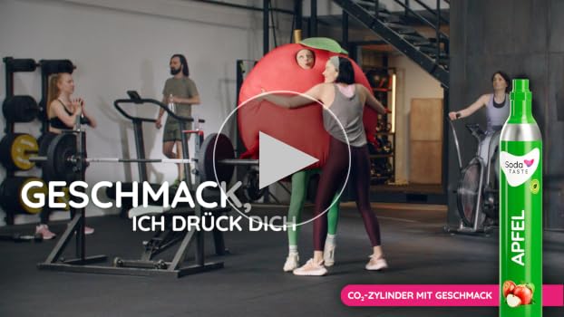 SodaTASTE CO2-Zylinder Mit Apfel-Aroma - Nachhaltig Produktbild-Vorschau 12