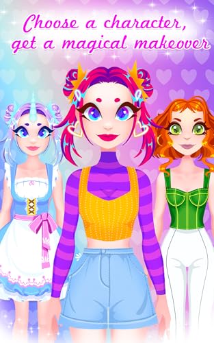 Unicorn Makeover Games - Dress Up & Nail Salon