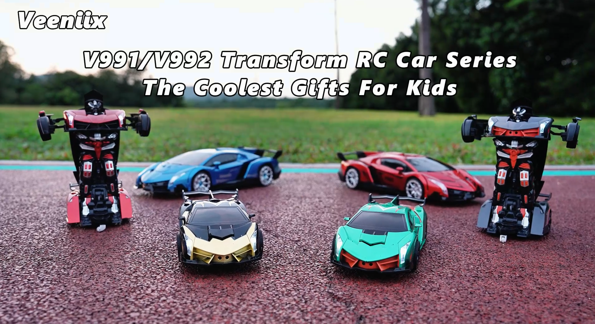 Amazon.com: Veeniix V992 Transform Robot RC Car, 1:14 Scale, 2-in