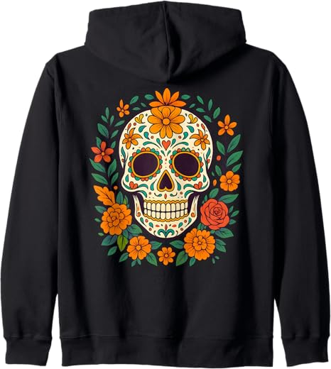 Dia de Los Muertos Sugar Skull Apparels.