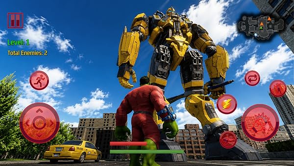 Smash Titan: City Rampage Robot Invasion - 1