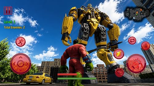 Smash Titan: City Rampage Robot Invasion