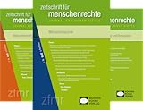  zeitschrift für menschenrechte 2020 (Reihe in 10 Bänden)